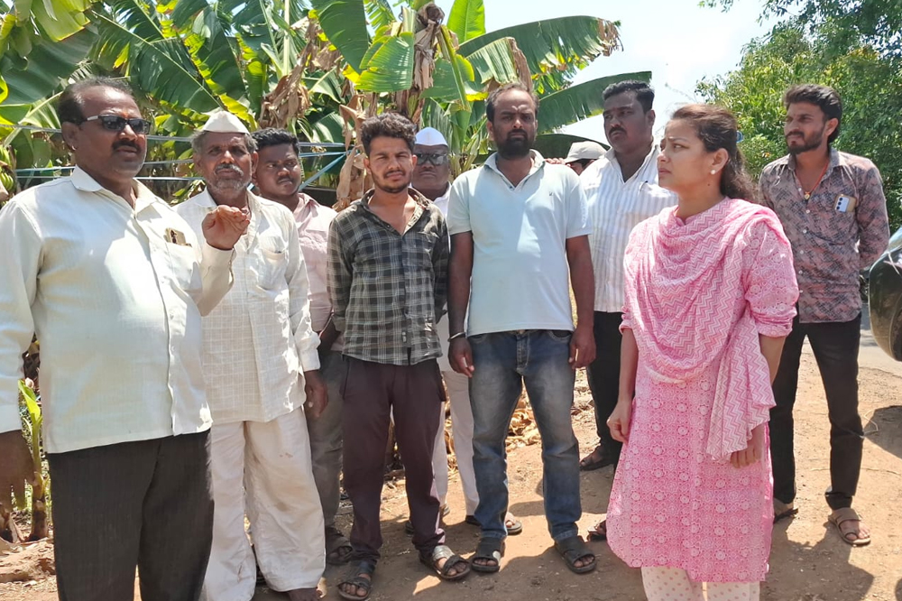 गारपीट व अवकाळी पावसाचा फटका; मोहोळ तालुक्यात पिकांचे मोठे नुकसान 